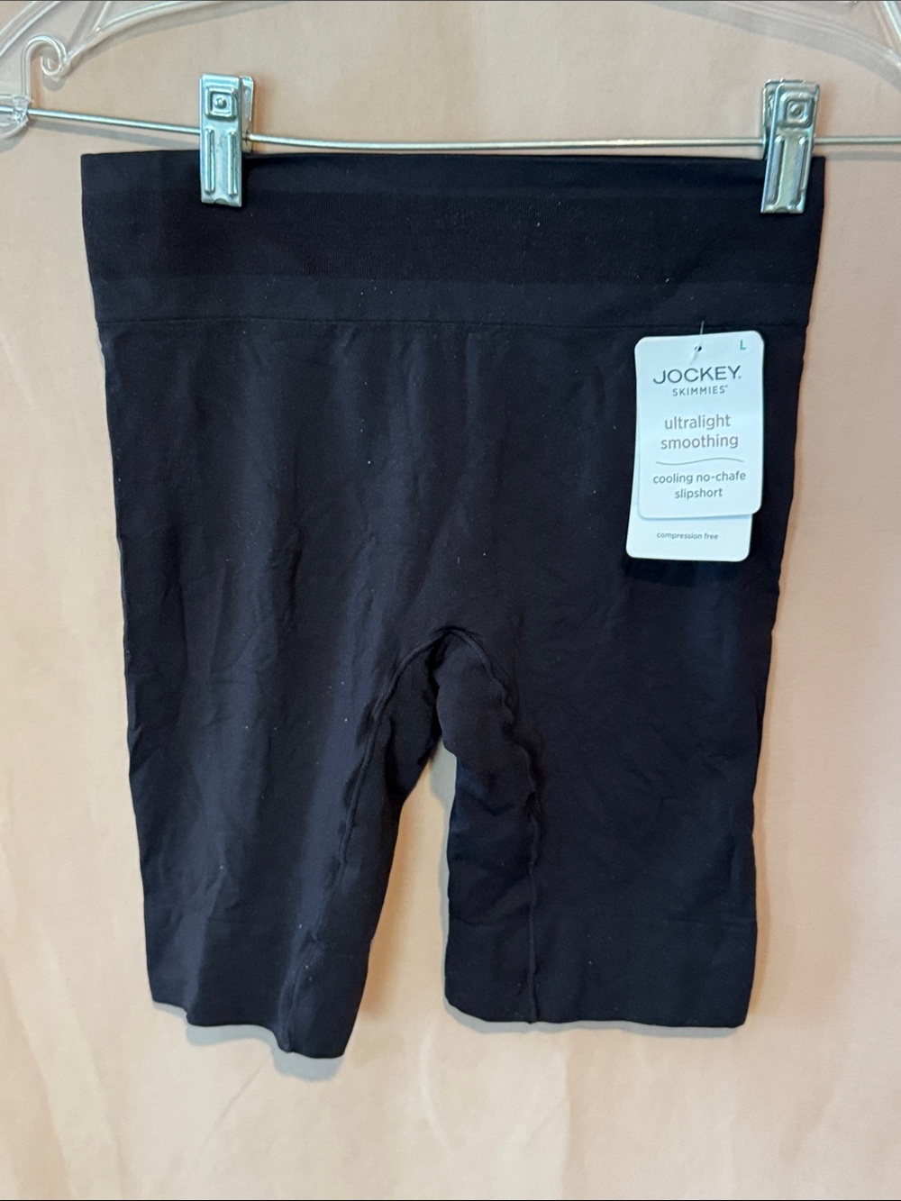 Jockey Black Ultralight Smoothing Slipshorts